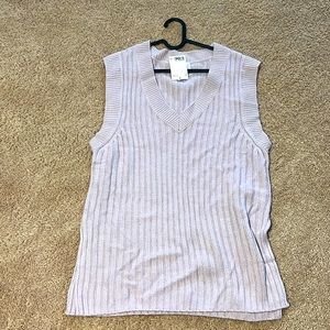 H&M Rib-knit Sweater Vest